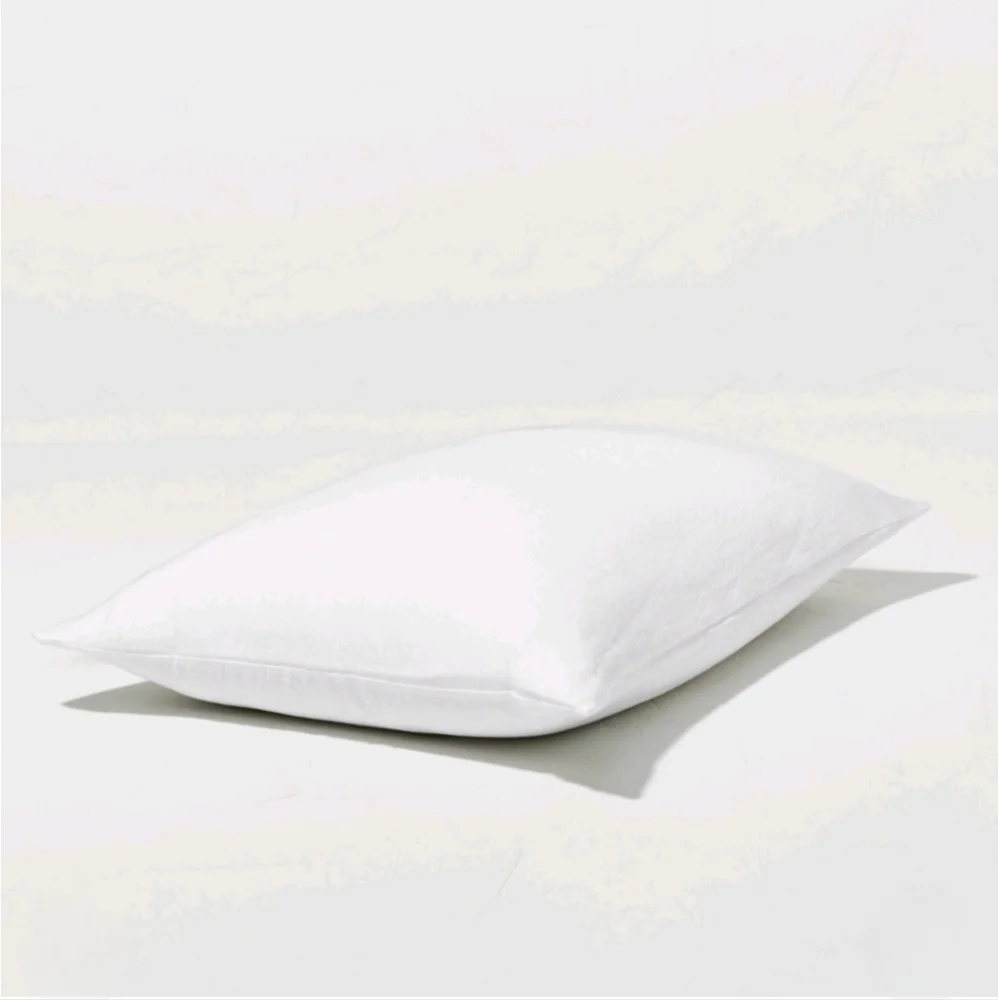 Casaluna Full/Queen Hemp Duvet & Sham Set White